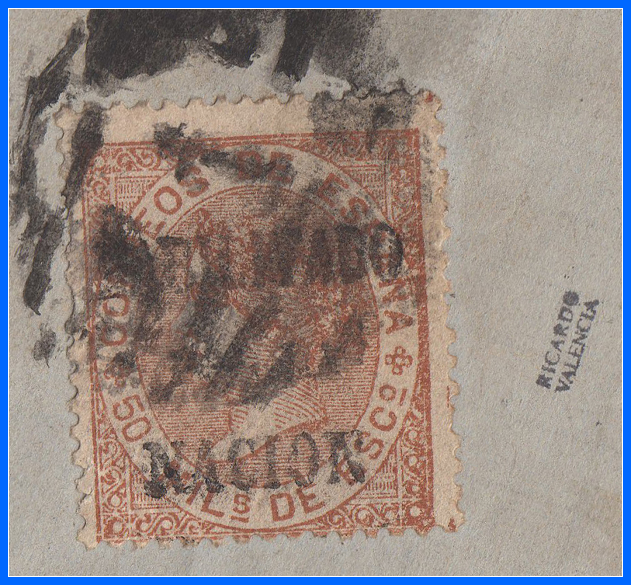 Fig. 2.- Detalle del sello habilitado.