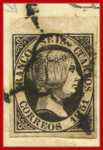 Fig. 4.- Detalle de la carta mostrando el sello.