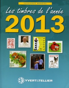 Los sellos de 2013 - Catálogo Yvert web